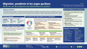 Migration, pandémie et les anges gardiens
